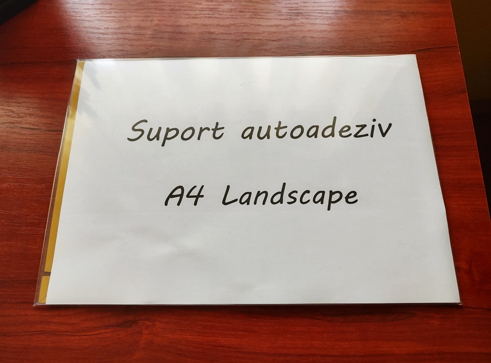 1055 - Suport etichete autoadeziv A4 (297 X 210 mm)