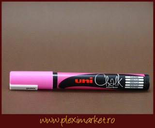 1308 - Marker cretă lichidă roz