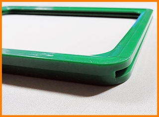30027 - Ramă plastic verde format A5